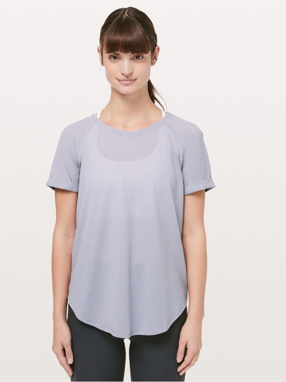 Lululemon Open Up Tie Back Tee